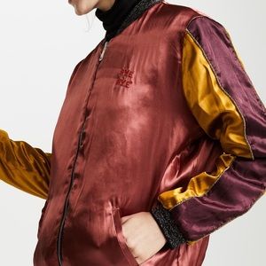 Maison Scotch Reversible Bomber Jacket